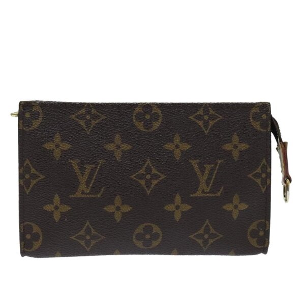 LOUIS VUITTON Monogram Bucket PM Accessory Pouch LV Auth th5343 - Picture 1 of 16